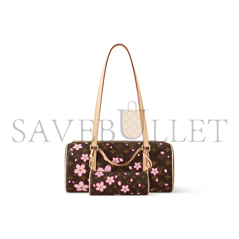 LOUIS VUITTON MURAKAMI LV X TAKASHI MURAKAMI PAPILLON CHERRY BLOSSOM M13097 (27*13*11cm) 